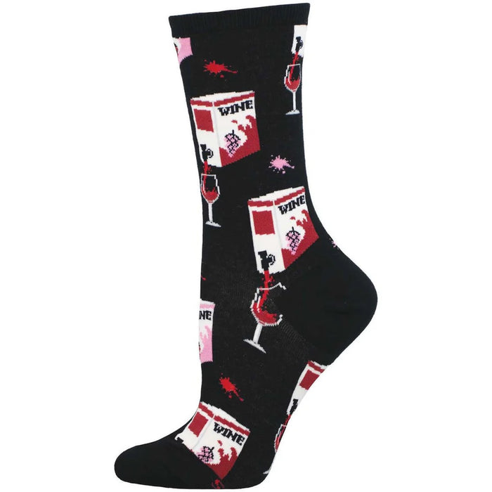 Boxed Wine Socks