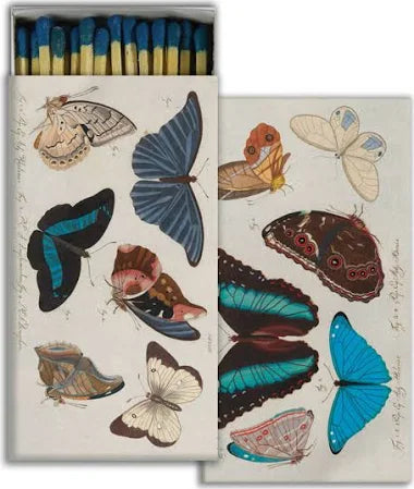 Matches - Blue Butterflies