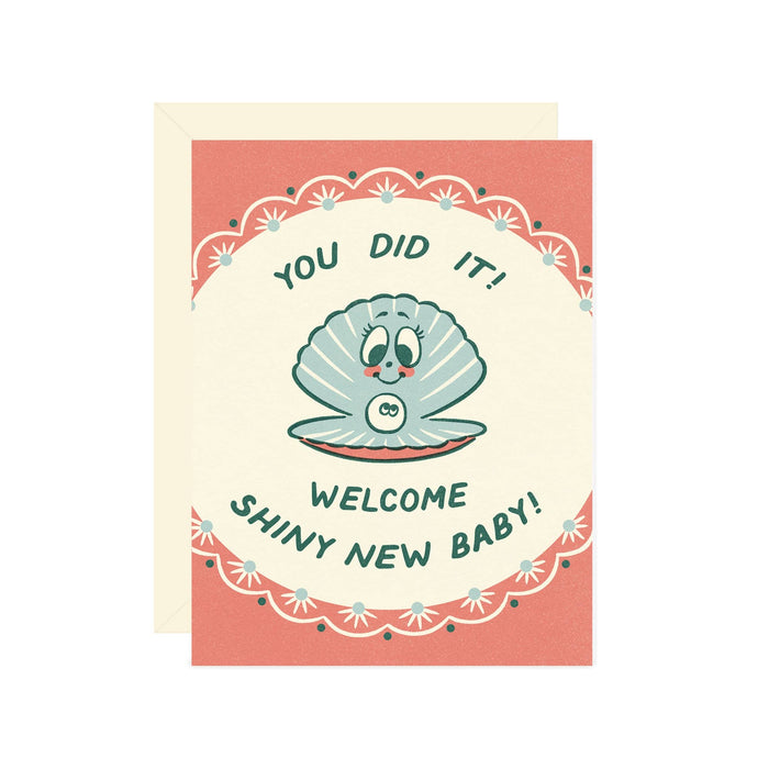 Pearl Baby Card