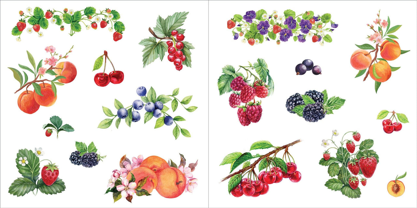 Bunches of Botanicals Sticker Book (500 stickers)