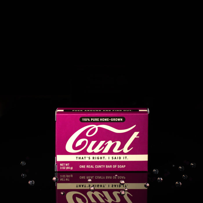 Cunt  Triple Milled Boxed Bar Soap | Funny Soap