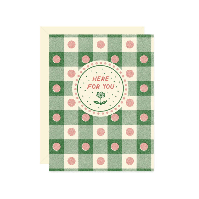 Here For You Card