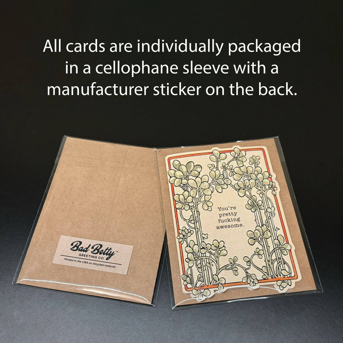 Snowballs Deep - Dirty Christmas Card