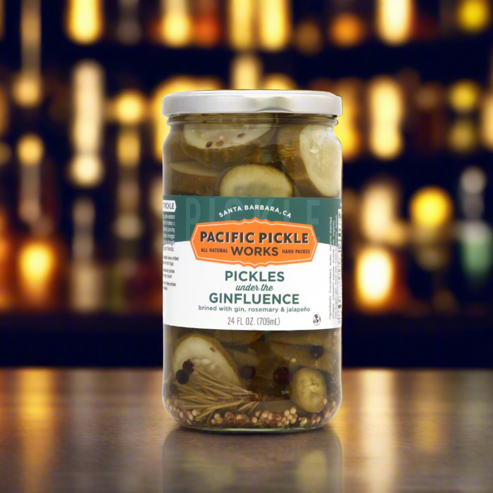 Pickles Under the Ginfluence - Pickles Brined with Gin