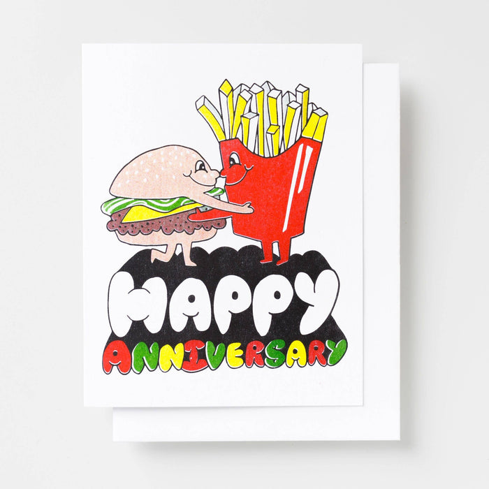 Happy Anniversary Risograph Card
