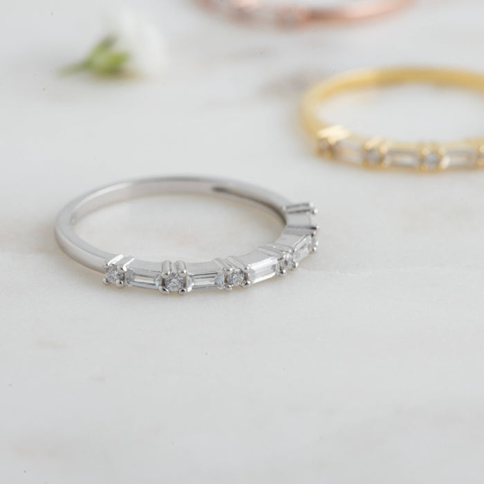 Baguette Stacking Ring