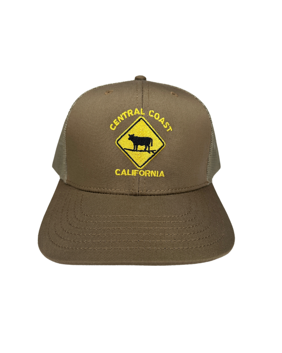 Surfing Cow Trucker Hat