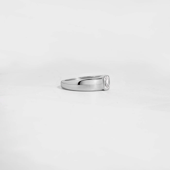 Baguette Dome Ring