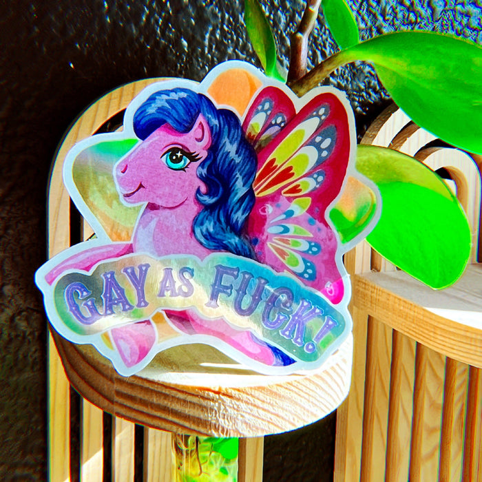 GAY AF Pony Sticker