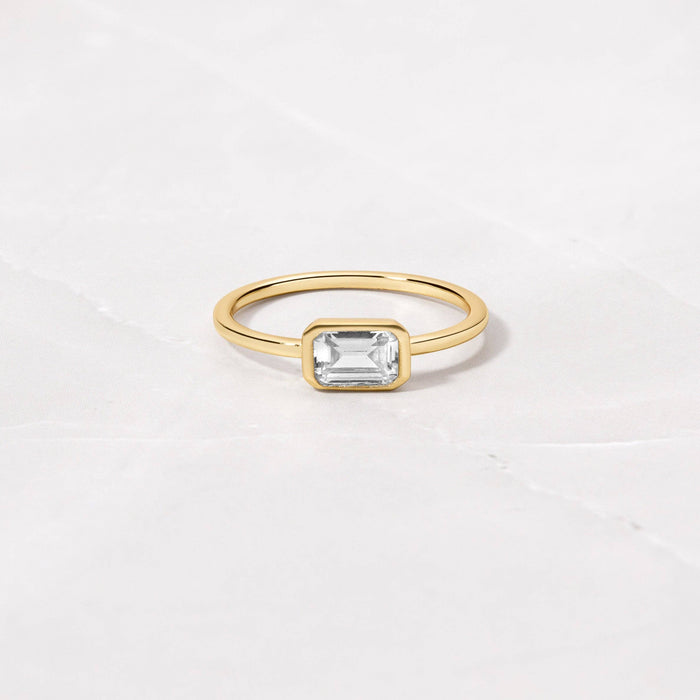 Baguette Bezel Ring