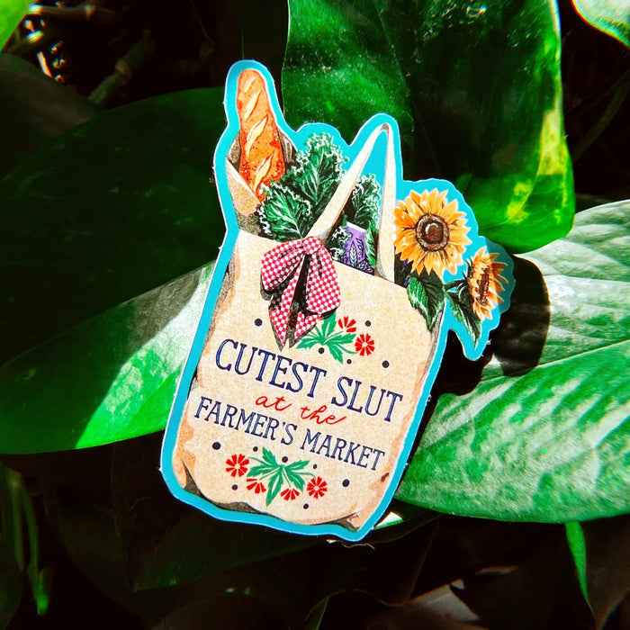 Cutest Slut Sticker