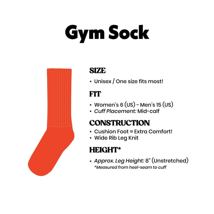 Cunty Gym Crew Socks