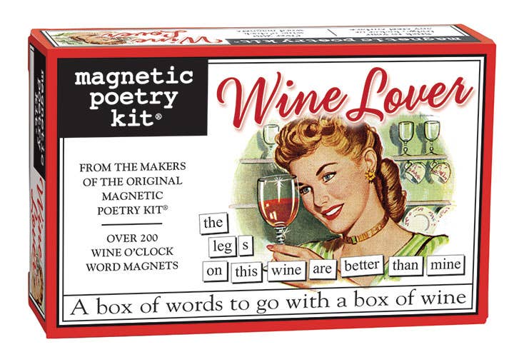 Wine Lover Magnetic Poetry Kit