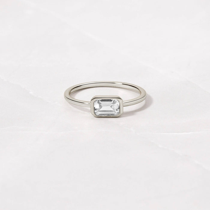 Baguette Bezel Ring