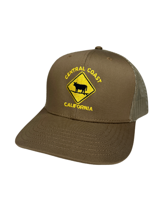 Surfing Cow Trucker Hat