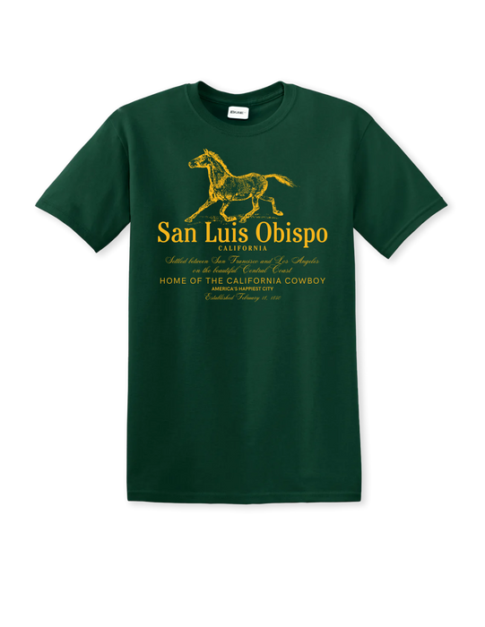 San Luis Obispo California Cowboy T-Shirt