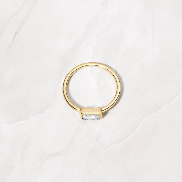 Baguette Bezel Ring
