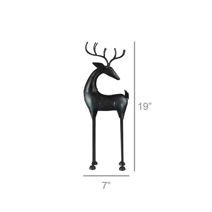 Metal Deer - Tall