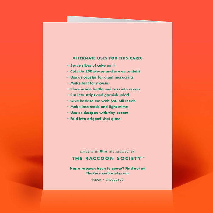 Winking Birthday Card