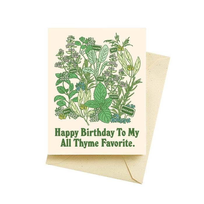 All Thyme Birthday Cards