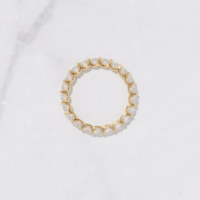 3mm Studded Eternity Band