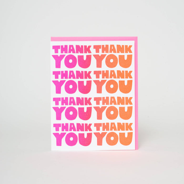 Thank You Gradient Card
