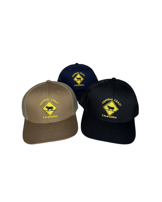 Surfing Cow Trucker Hat