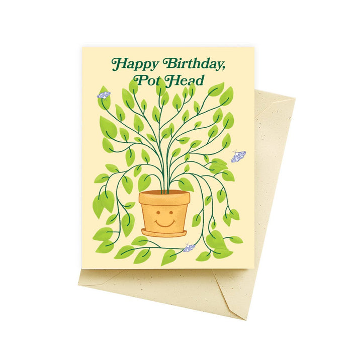 Pot Head Birthday Cards