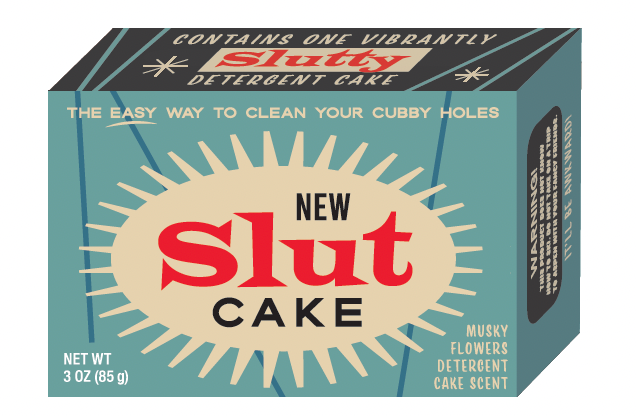 Slut Cake Triple Milled Boxed Bar Soap | Funny Soap