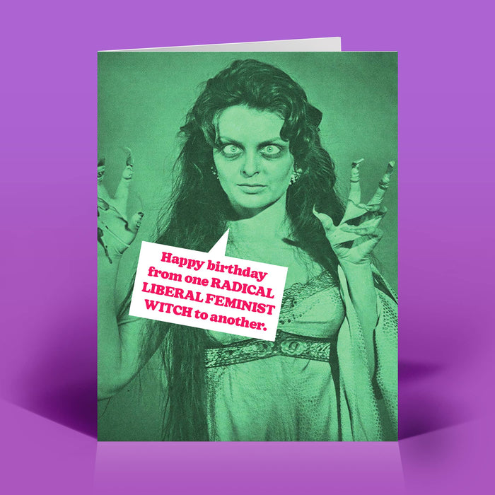 FEMINIST WITCH Card