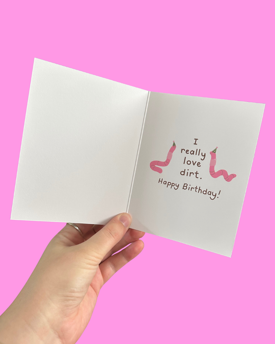 You're Old as Dirt! Birthday Greeting card