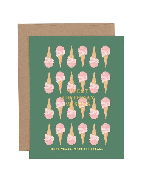 Sweet Birthday Wishes Greeting Card