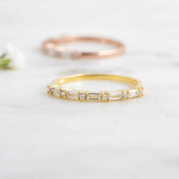 Baguette Stacking Ring