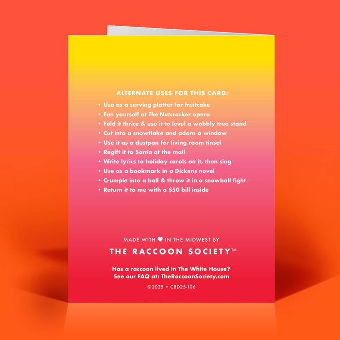 Fancy as F*ck Christmas Card