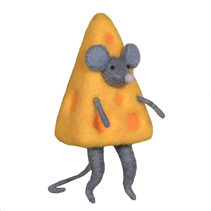 Cheese Mouse Ornament