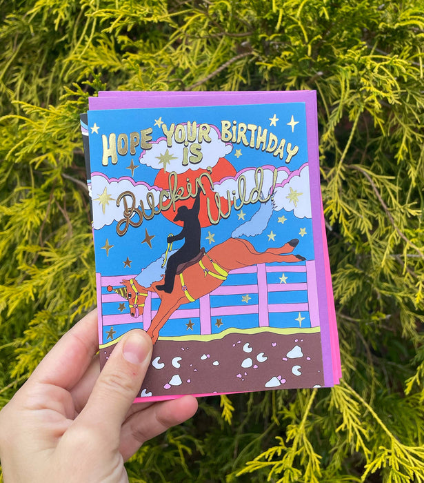 Card - Buckin' Wild Birthday