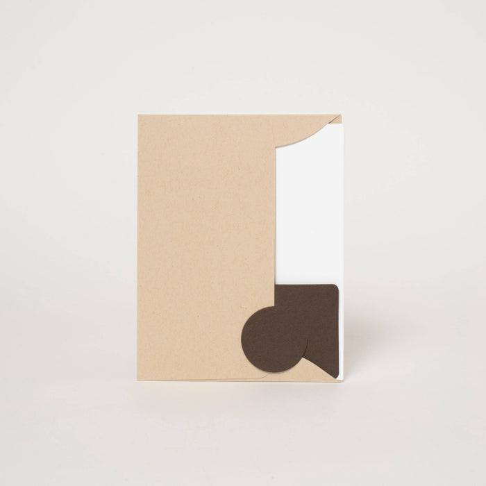 Kick Ass Cowboy Boot Letterpress Greeting Card by Hello!Lucky