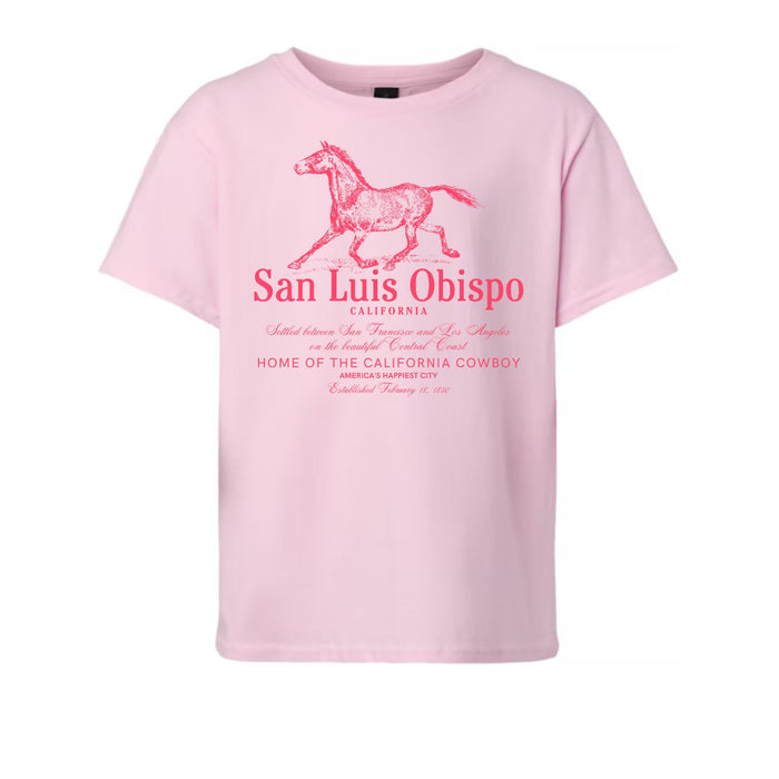 Youth San Luis Obispo California Cowboy T-Shirt