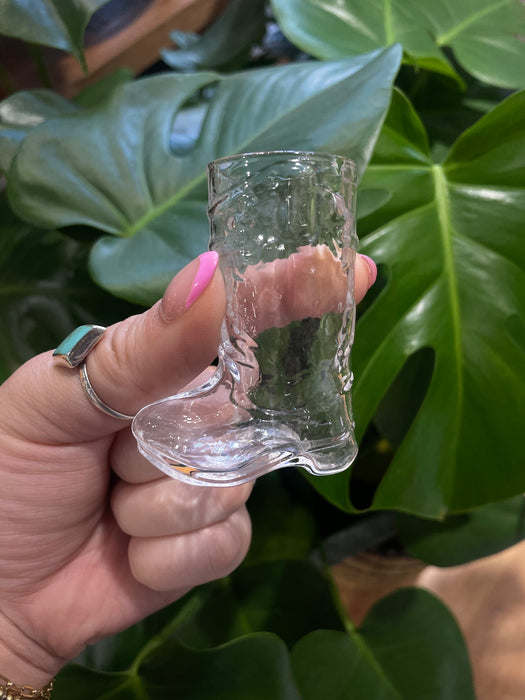 Cowboy Boot Shot Glass