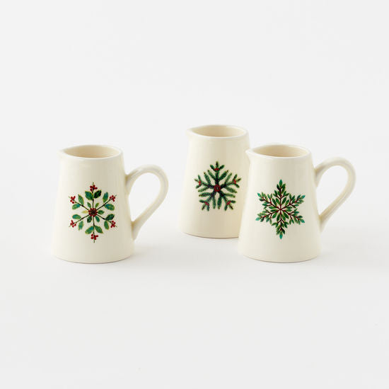 Stoneware Holiday Creamer