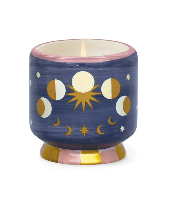 A Dopo Handpainted Ceramic Candle