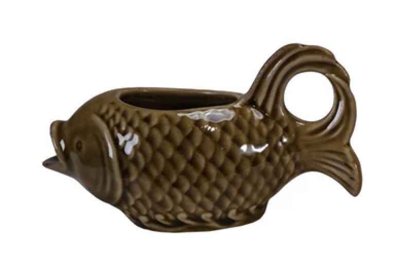 Stoneware Fish Creamer