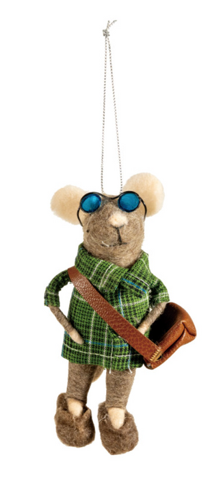 Wool Felt Tourist Mouse
