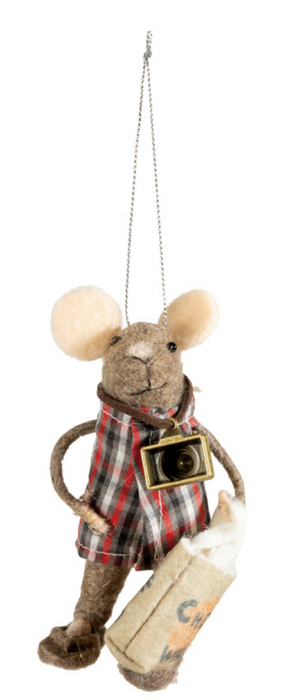 Wool Felt Tourist Mouse