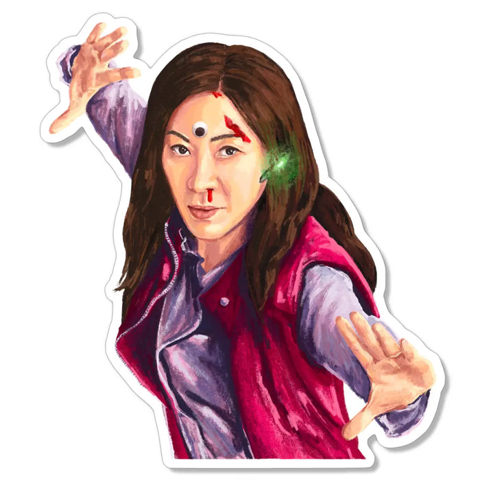 Evelyn Wang Everything Everywhere All At Once Sticker