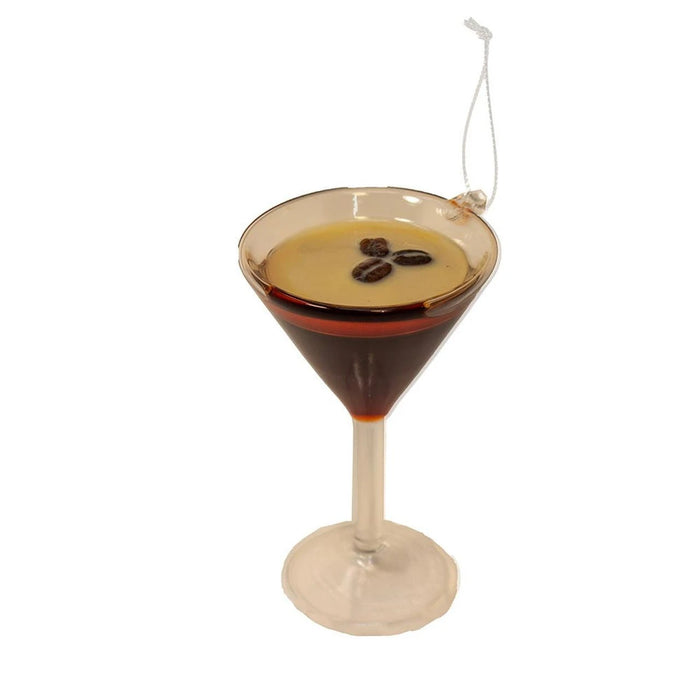 Espresso Martini Glass Ornament