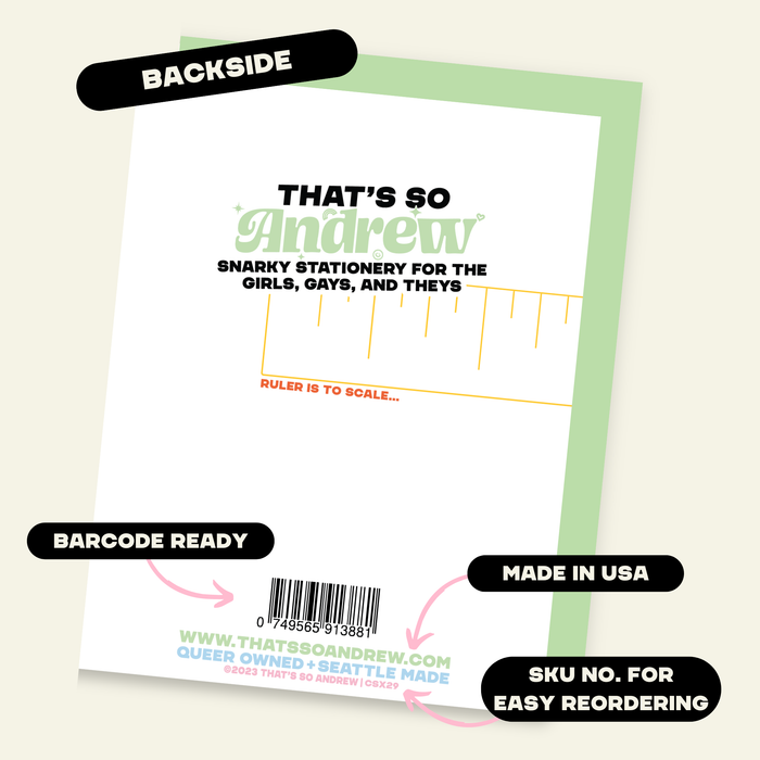 No Text Back | Funny Birthday Greeting Card