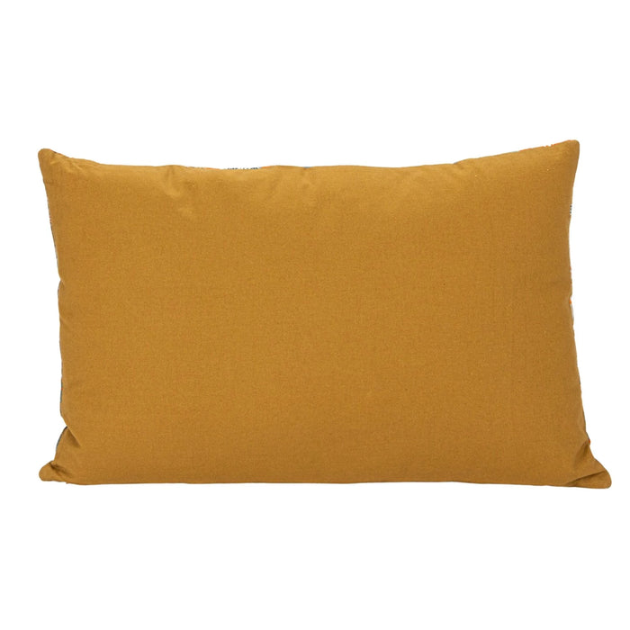 Velvet Bird Lumbar Pillow