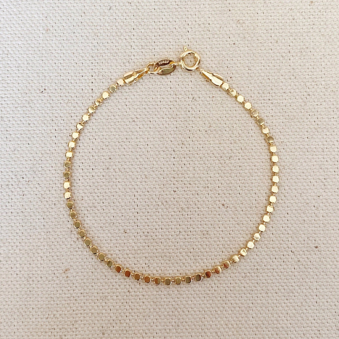 Flat Ball Bracelet