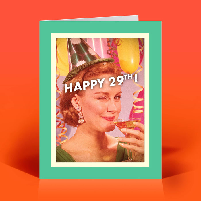 Winking Birthday Card